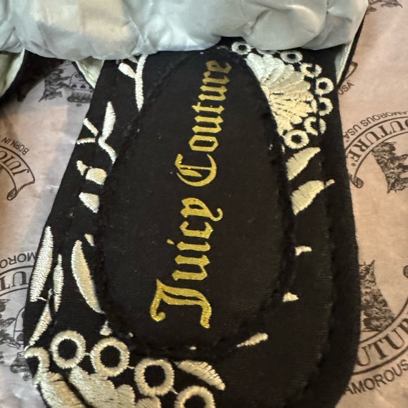 Juicy Couture Black and Cream Tiki Women's Sandals size 6 - Picture 6 of 12